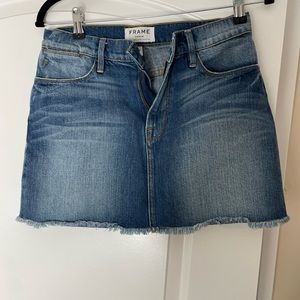 Frame denim skirt
